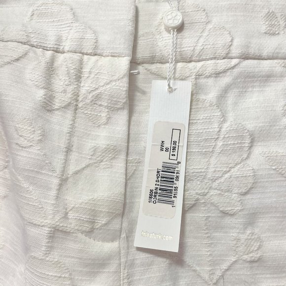 Trina Turk white floral shorts - Picture 3 of 3